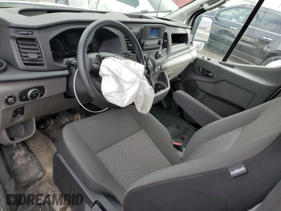 2024 Ford Transit with VIN 1FTLW3U8XRKA57434, listed as a Copart auction lot 47895265 with 7,844 mi miles and Salvage Title. Bid and sale history available at DreamBid. Image 8.