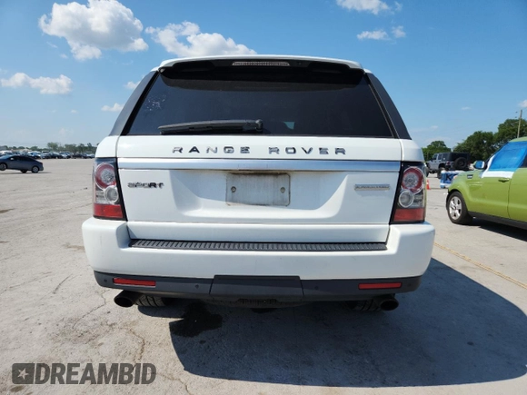 2012 Land Rover Range Rover Sport SC with VIN SALSH2E47CA749975, listed as a Copart auction lot 62076255 with Not provided miles and Clean title. Bid and sale history available at DreamBid. Image 6.