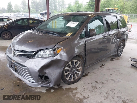 2019 Toyota Sienna XLE with VIN 5TDDZ3DC4KS218164, listed as a IAAI auction lot 42368454 with 116,034 mi miles and . Bid and sale history available at DreamBid. Image 2.