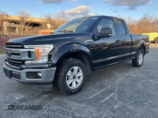 2018 Ford F-150 XL with VIN 1FTEX1CB0JKF17440, listed as a IAAI auction lot 42019621 with 168,007 mi miles. Bid and sale history available at carsss.com. Image 2.