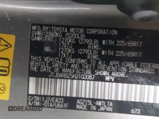 2017 Lexus NX 200t z VIN JTJBARBZ5H2102087, wystawiony jako IAAI lot #41360222 z przebiegiem 102 732 mil mil oraz . Historia ofert i sprzedaży dostępna na DreamBid. Obrazek 9.