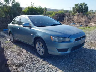 2008 Mitsubishi Lancer DE with VIN JA3AU26U08U009606, listed as a IAAI auction lot 41941258 with 84,106 mi miles. Bid and sale history available at carsss.com. Image 1.