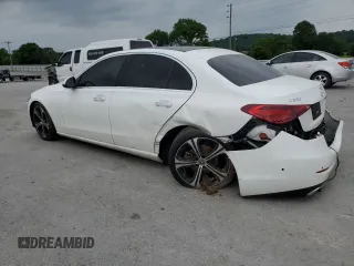 2022 Mercedes-Benz C 300 z VIN W1KAF4GB8NR053068, wystawiony jako Copart lot #57099215 z przebiegiem 32 308 mil mil oraz Szkoda całkowita • Salvage title. Historia ofert i sprzedaży dostępna na DreamBid. Obrazek 2.