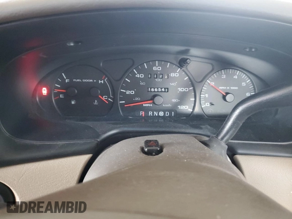 2000 Ford Taurus SE with VIN 1FAFP53U1YG262412, listed as a Copart auction lot 50383705 with 166,541 mi miles and Salvage Title. Bid and sale history available at DreamBid. Image 9.