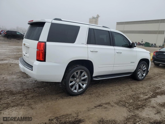 2016 Chevrolet Tahoe LTZ with VIN 1GNSKCKC8GR390130, listed as a Copart auction lot 86486834 with 127,213 mi miles and Salvage Title. Bid and sale history available at carsss.com. Image 3.