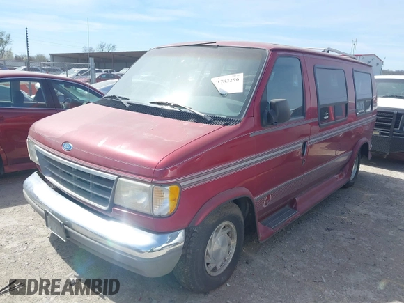 1994 Ford Econoline Cargo with VIN 1FDEE14H6RHB61752, listed as a IAAI auction lot 41783296 with 194,482 mi miles and . Bid and sale history available at DreamBid. Image 2.
