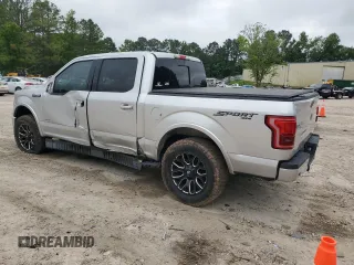 2015 Ford F-150 XLT z VIN 1FTEW1EG8FFD01895, wystawiony jako Copart lot #59206645 z przebiegiem 147 472 mil mil oraz Szkoda całkowita • Salvage title. Historia ofert i sprzedaży dostępna na DreamBid. Obrazek 2.