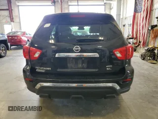 2017 Nissan Pathfinder Platinum with VIN 5N1DR2MM0HC680259, listed as a Copart auction lot 61242585 with 126,562 mi miles and Clean title. Bid and sale history available at DreamBid. Image 6.