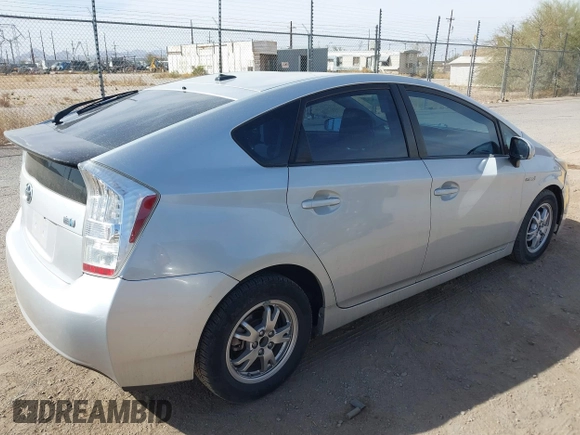 2010 Toyota Prius II with VIN JTDKN3DU8A0090542, listed as a IAAI auction lot 41699829 with 249,763 mi miles and . Bid and sale history available at DreamBid. Image 4.