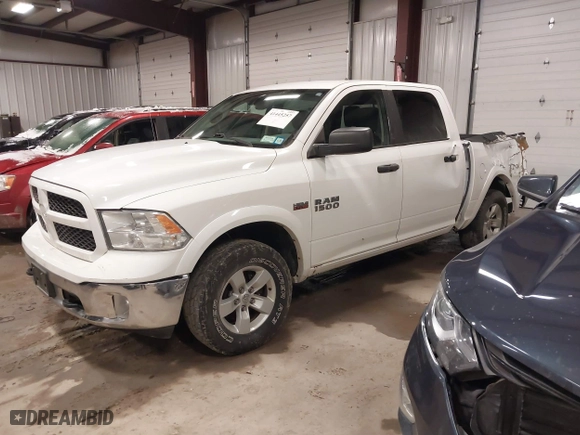 2016 Ram 1500 Lone Star with VIN 1C6RR7LT9GS406652, listed as a IAAI auction lot 41445257 with 95,410 mi miles. Bid and sale history available at carsss.com. Image 2.