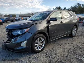 2020 Chevrolet Equinox LT with VIN 2GNAXUEV9L6241876, listed as a Copart auction lot 46735345 with 96,445 mi miles and Salvage Title. Bid and sale history available at carsss.com. Image 1.