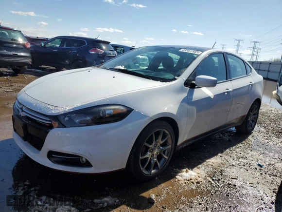 2013 Dodge Dart Rallye with VIN 1C3CDFBH9DD194487, listed as a Copart auction lot 49351585 with 93,734 mi miles and Clean Title. Bid and sale history available at carsss.com. Image 1.