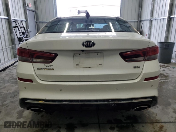 2020 Kia Optima EX Premium with VIN 5XXGU4L12LG429349, listed as a Copart auction lot 44547345 with 82,308 mi miles and Clean Title. Bid and sale history available at carsss.com. Image 6.