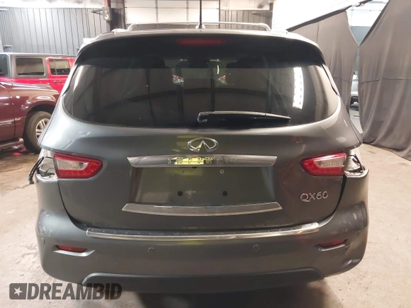 2015 Infiniti QX60 с VIN 5N1AL0MM1FC523524, выставлен на аукционе IAAI как лот 42395275 с пробегом 87 392 миль миль и . История ставок и продаж доступна на DreamBid. Изображение 17.
