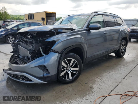 2023 Volkswagen Atlas SE с VIN 1V2LP2CA5PC519982, выставлен на аукционе Copart как лот 55329955 с пробегом 53 475 миль миль и Списание • Salvage title. История ставок и продаж доступна на DreamBid. Изображение 1.
