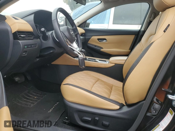 2024 Nissan Sentra SV with VIN 3N1AB8CV9RY295058, listed as a Copart auction lot 48817195 with 8,539 mi miles and Salvage Title. Bid and sale history available at carsss.com. Image 7.