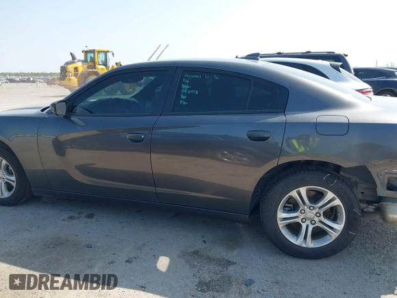 2023 Dodge Charger SXT with VIN 2C3CDXBG4PH635947, listed as a IAAI auction lot 41903133 with 24,702 mi miles and . Bid and sale history available at DreamBid. Image 14.