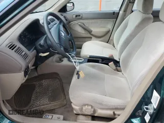 2001 Honda Civic EX with VIN 2HGES267X1H603553, listed as a Copart auction lot 66405794 with 51,269 mi miles and Salvage Title. Bid and sale history available at carsss.com. Image 7.