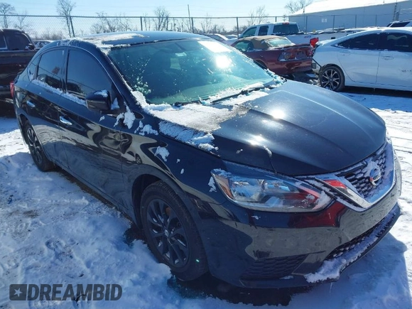 2018 Nissan Sentra SV with VIN 3N1AB7AP6JY346308, listed as a IAAI auction lot 41610643 with 104,439 mi miles. Bid and sale history available at carsss.com. Image 1.