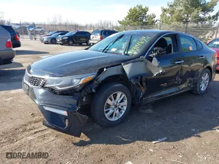 2019 Kia Optima LX with VIN 5XXGT4L30KG279244, listed as a IAAI auction lot 41914693 with 1 mi miles. Bid and sale history available at carsss.com. Image 6.