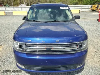 2014 Ford Flex SEL with VIN 2FMGK5C86EBD43002, listed as a Copart auction lot 51981525 with 101,442 mi miles and Salvage Title. Bid and sale history available at carsss.com. Image 5.