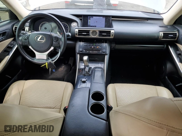 2014 Lexus IS 350 с VIN JTHCE1D24E5000477, выставлен на аукционе Copart как лот 44457245 с пробегом 132 084 миль миль и Списание • Salvage title. История ставок и продаж доступна на DreamBid. Изображение 8.