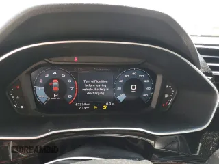 2021 Audi Q3 Premium with VIN WA1AUCF37M1067054, listed as a Copart auction lot 57299815 with 67,334 mi miles and Salvage title. Bid and sale history available at DreamBid. Image 9.
