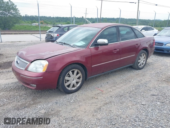 2005 Ford Five Hundred Limited с VIN 1FAHP25155G154820, выставлен на аукционе IAAI как лот 42453487 с пробегом 351 367 миль миль и . История ставок и продаж доступна на DreamBid. Изображение 2.