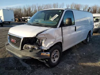 2017 GMC Savana Cargo z VIN 1GTZ7GFG4H1212146, wystawiony jako Copart lot #44348245 z przebiegiem 114 140 mil mil oraz Szkody całkowita. Historia ofert i sprzedaży dostępna na DreamBid. Obrazek 1.