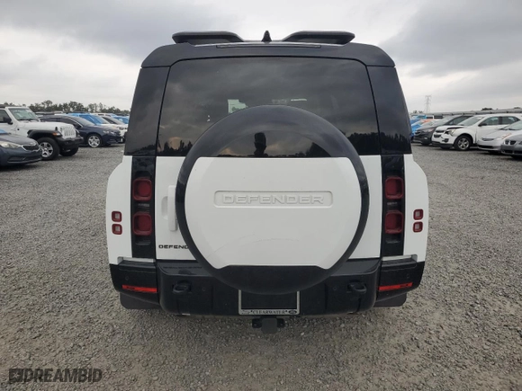 2024 Land Rover Defender X-Dynamic SE with VIN SALE2FEU7R2297275, listed as a Copart auction lot 76837044 with 0 mi miles and Non Repairable. Bid and sale history available at carsss.com. Image 6.