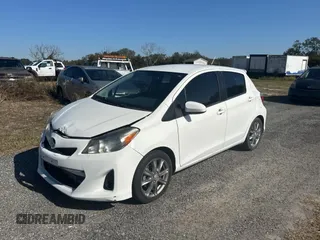 2012 Toyota Yaris L with VIN JTDKTUD36CD523080, listed as a Copart auction lot 88991985 with 134,041 mi miles and Clean Title. Bid and sale history available at carsss.com. Image 2.