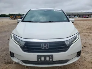 2022 Honda Odyssey Elite with VIN 5FNRL6H93NB066040, listed as a Copart auction lot 60162665 with 36,665 mi miles and Salvage title. Bid and sale history available at DreamBid. Image 5.