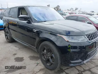 2019 Land Rover Range Rover Sport HSE with VIN SALWR2RV8KA426342, listed as a IAAI auction lot 41451054 with 57,659 mi miles. Bid and sale history available at carsss.com. Image 1.