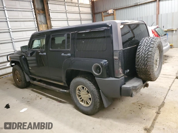 2007 Hummer H3 SUV with VIN 5GTDN13E478237997, listed as a Copart auction lot 77562024 with 171,799 mi miles and Salvage Title. Bid and sale history available at carsss.com. Image 2.