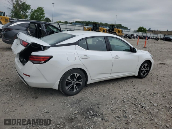 2020 Nissan Sentra SV z VIN 3N1AB8CV1LY260926, wystawiony jako Copart lot #60739035 z przebiegiem 93 580 mil mil oraz Szkoda całkowita • Salvage title. Historia ofert i sprzedaży dostępna na DreamBid. Obrazek 3.