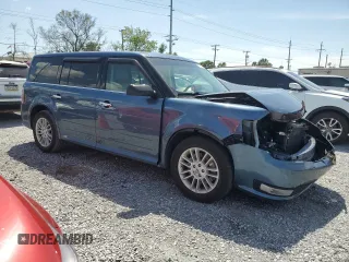 2019 Ford Flex SEL with VIN 2FMGK5C80KBA06465, listed as a Copart auction lot 51226775 with 31,727 mi miles and Salvage Title. Bid and sale history available at carsss.com. Image 4.