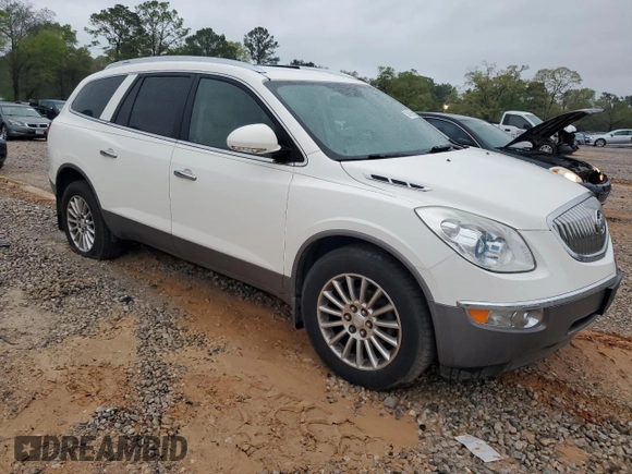 2011 Buick Enclave CXL-1 with VIN 5GAKRBED7BJ353050, listed as a Copart auction lot 50761515 with 126,153 mi miles and Salvage Title. Bid and sale history available at carsss.com. Image 4.