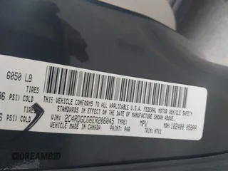 2014 Dodge Grand Caravan SXT z VIN 2C4RDGCG6ER206045, wystawiony jako IAAI lot #42289138 z przebiegiem 124 962 mil mil oraz . Historia ofert i sprzedaży dostępna na DreamBid. Obrazek 9.