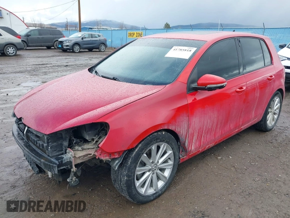 2013 Volkswagen Golf TDI w/Sunroof & Nav with VIN WVWNM7AJ1DW131774, listed as a IAAI auction lot 41785818 with 167,954 mi miles and . Bid and sale history available at DreamBid. Image 18.