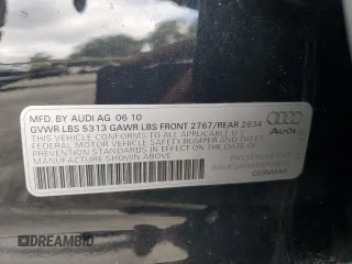 2011 Audi A6 Prestige with VIN WAUKGAFB5BN003885, listed as a Copart auction lot 54004115 with 85,346 mi miles and Clean title. Bid and sale history available at DreamBid. Image 12.