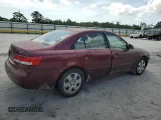 2007 Hyundai Sonata GLS with VIN 5NPET46CX7H236450, listed as a Copart auction lot 53999375 with 137,596 mi miles and Salvage Title. Bid and sale history available at DreamBid. Image 3.