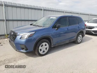 2023 Subaru Forester with VIN JF2SKAAC2PH459822, listed as a Copart auction lot 57629614 with 32,590 mi miles and Salvage title. Bid and sale history available at DreamBid. Image 1.