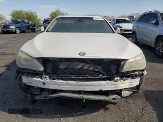 2012 BMW 7 Series 750Li with VIN WBAKB8C54CC963458, listed as a Copart auction lot 54381375 with Not Provided miles and Clean Title. Bid and sale history available at carsss.com. Image 5.