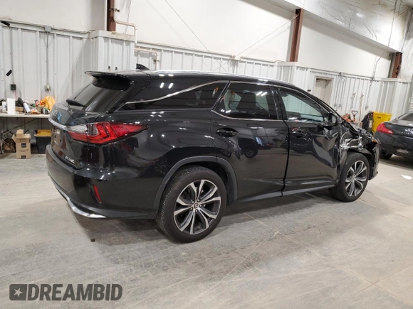 2018 Lexus RX 350L Premium with VIN JTJDZKCA9J2013470, listed as a Copart auction lot 54901835 with 105,592 mi miles and Clean Title. Bid and sale history available at DreamBid. Image 3.