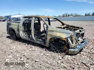 2022 Chevrolet Silverado 1500 LT with VIN 1GCUDDET6NZ632522, listed as a Copart auction lot 55029025 with Not Provided miles and Salvage Title. Bid and sale history available at DreamBid. Image 4.