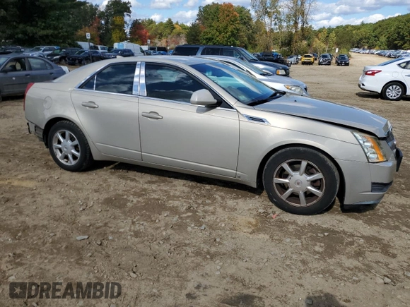 2009 Cadillac CTS AWD w/1SA with VIN 1G6DG577590104772, listed as a Copart auction lot 75291304 with 92,672 mi miles and Clean Title. Bid and sale history available at carsss.com. Image 4.