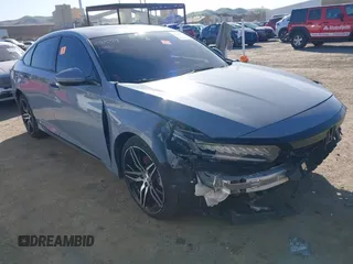 2021 Honda Accord Touring with VIN 1HGCV3F94MA014054, listed as a IAAI auction lot 41545736 with 68,069 mi miles and . Bid and sale history available at DreamBid. Image 1.