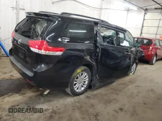 2011 Toyota Sienna XLE AAS with VIN 5TDYK3DC6BS133784, listed as a Copart auction lot 50106685 with 0 mi miles and Salvage Title. Bid and sale history available at carsss.com. Image 3.