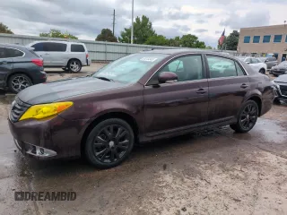 2011 Toyota Avalon with VIN 4T1BK3DB2BU429972, listed as a Copart auction lot 58244345 with 124,830 mi miles and Salvage title. Bid and sale history available at DreamBid. Image 1.