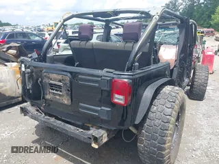 2008 Jeep Wrangler Unlimited Sahara with VIN 1J4GA59138L501621, listed as a IAAI auction lot 42245134 with 241,361 mi miles and . Bid and sale history available at DreamBid. Image 4.